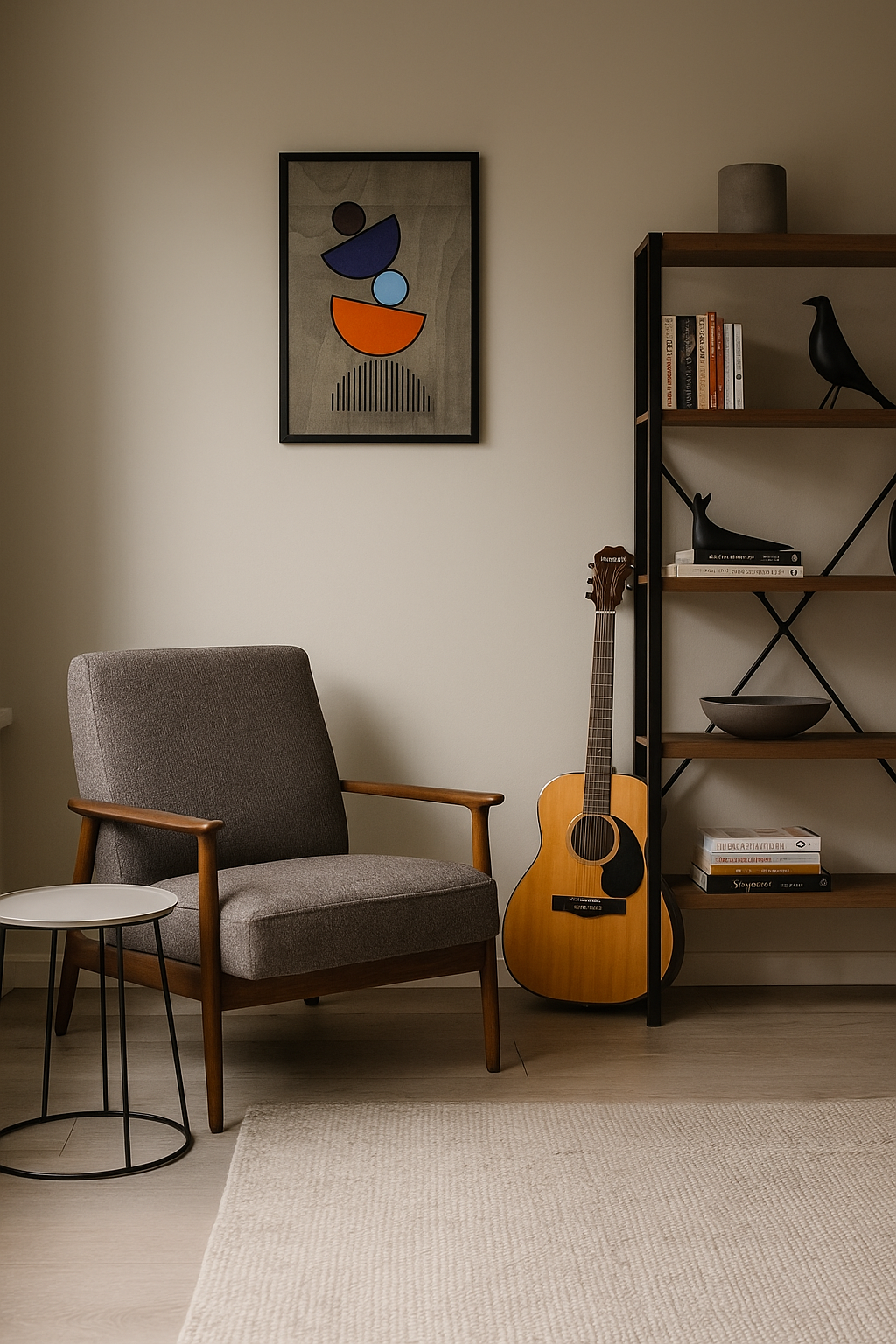 Ahşap Duvar Tablosu, Genç Odası Tablosu -DENGE