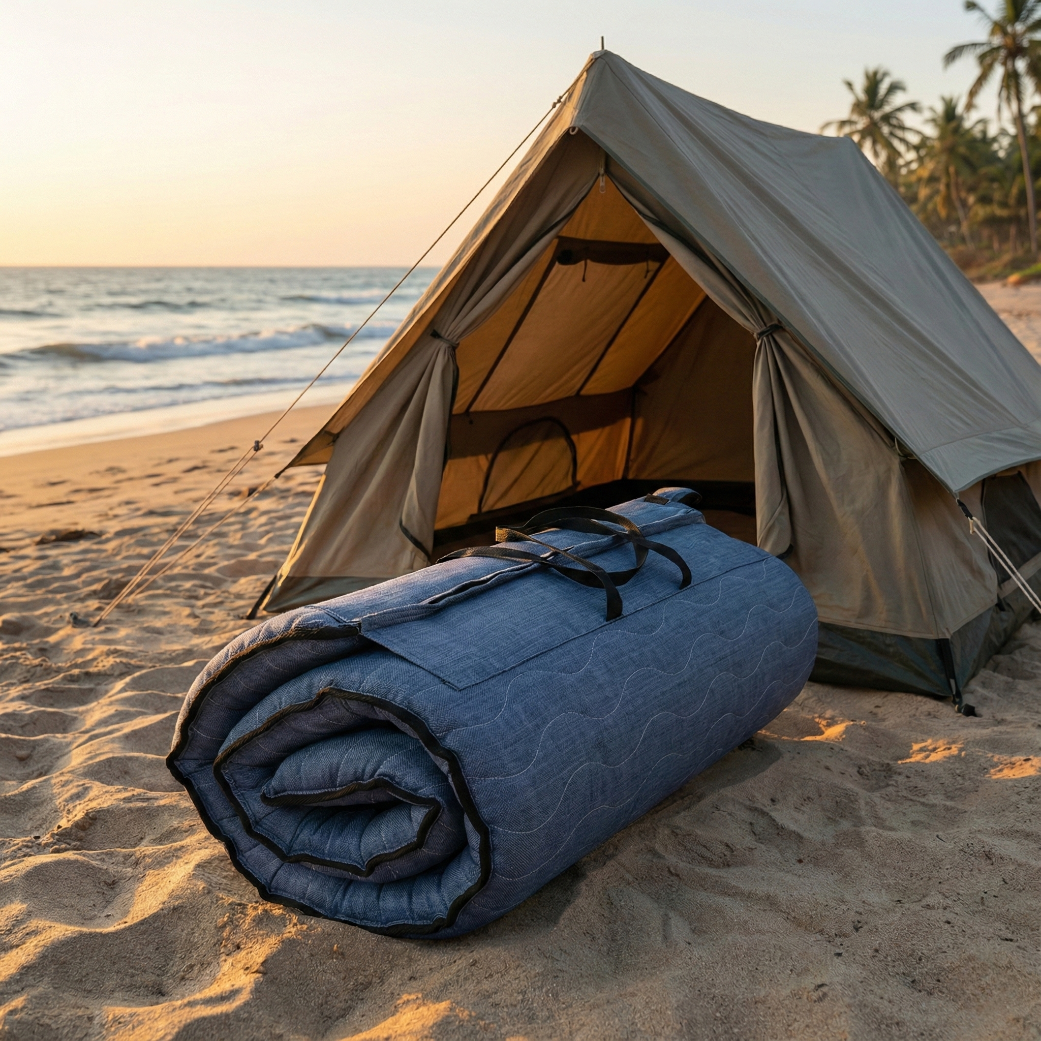 Taşınabilir, Katlanabilir Kamp Yatağı 90x190