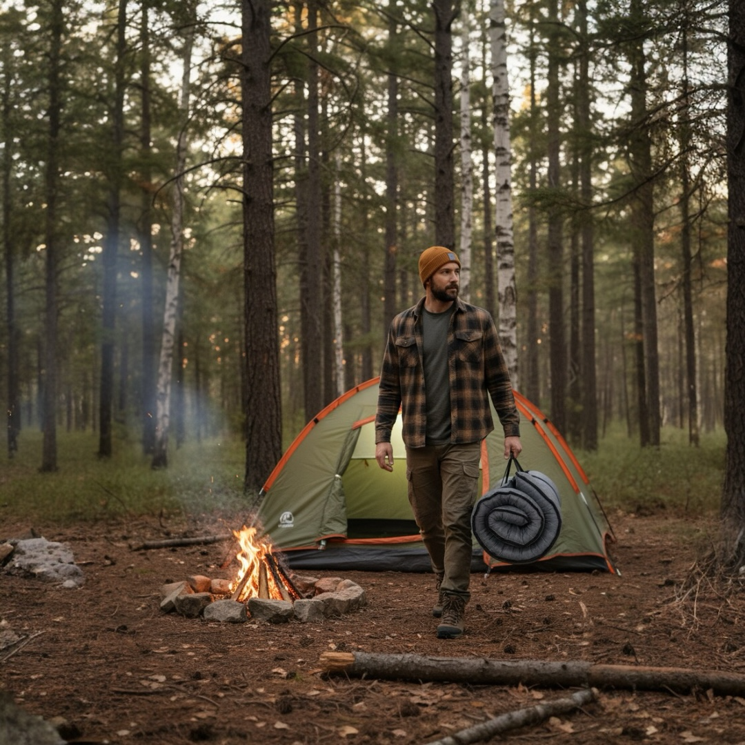 Taşınabilir, Katlanabilir Kamp Yatağı 90x190